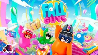 Consiguiendo Coronas en Fall Guys  con ShadowSebas , MitziFenix (Adriancito0)[DIRECTO RESUBIDO]🦇