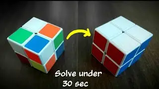 Solving 2×2 rubiks cube within 30 seconds.