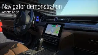 Assetto Corsa - Navigator demonstration