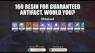 Would you trade 160 resin for guaranteed artifact | Genshin Impact