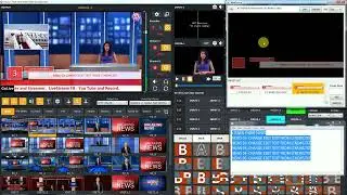 GoLive Virtual Studio Broadcast Graphics Lower third Breaking News Headline Automatically Generator