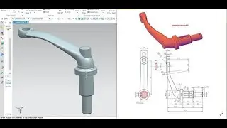 NX 12 Tutorial  #3 | 3D Modeling Advanced with Swept