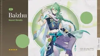 Baizhu Official Trailer Genshin Impact