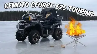 CFMOTO CFORCE 625 TOURING  | Day Trip in February 🧊🌭