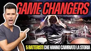 5 BATTERISTI che hanno cambiato LE REGOLE