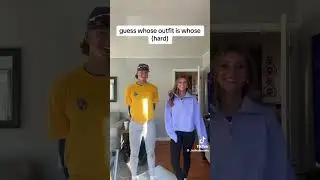 Let us know in the comments lol #clothesswap #swapclothes #funny #tiktok #couples