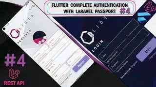 FLUTTER FULL API AUTHENTICATION PART: #4 LARAVEL PASSPORT APIS