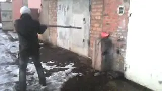 Картофельная пушка.Казнь стоп сигнала.