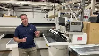 Beam saw is finally working