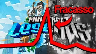 Como o Minecraft Legends perdeu 96% dos seus jogadores?