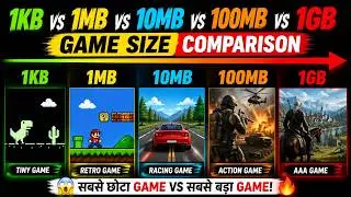 🎮 Top Games From 1KB To 1GB! For Android || 