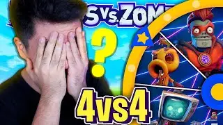 ¡RULETA DE PERSONAJES pero MI EQUIPO me ABANDONA al FINAL! 😭👎 (Arena de Batalla) - PvZ