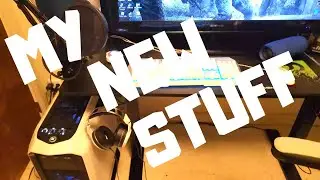 SHOWING MY NEW STUFF IN MY SETUP!!!