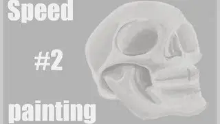 Speed painting #2 ( Череп )