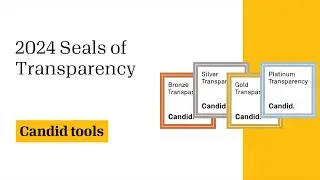 Attract more funding with your new 2024 Seal of Transparency