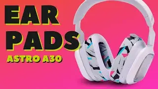 Logitech G Astro A30 Ear Pads - How To Replace