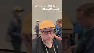 LLMs are a hot topic!              Alexy Khrabrov at 