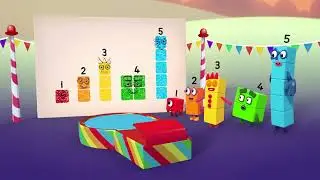 11 STAMPOLINEN | Mathe für Kinder | @numberblocksdeutschOffizieller