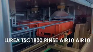 FELETI Мойка ящиков 1800 шт/ч с двумя модулями обдува | Сrate washer 1800 pcs/h with two blowers
