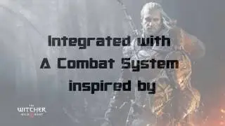 Unity 3D 3rd Person Controller & Parkour & Combat Integration(The Witcher3 Style)