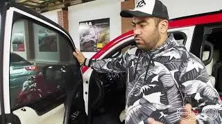 Самый узнаваемый Lexus в Питере ставит каркасные шторки EscO