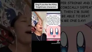 Sing if you like the Kirby Knightmare character @stellarthefeller