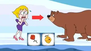 Save the Girl | Funny choice game level android and ios games puzzle game walkthrough