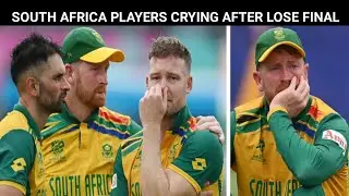 South Africa players crying after lose T20 world cup 2024 Final