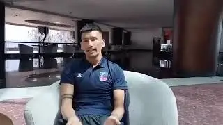 Congratulations KIRAN for 100th match for NEPAL. Video: NSJF