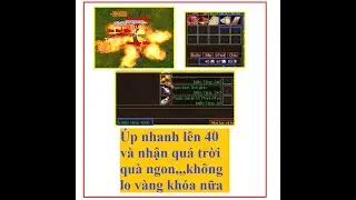TLBB Úp nhanh lên cấp 40 nhận code và quà rất ngon và không lo lắng về Vàng Khóa hằng ngày |HTC game