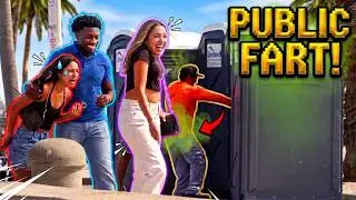 I Did the Loudest Porta-Potty Fart Prank!
