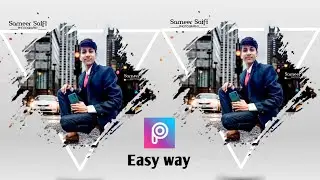 PicsArt Shape X Triangle Brush Effect Photo Editing Tutorial By SaifiboyYT 