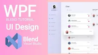 WPF Tutorial : Designing and Using Custom UI Controls in WPF Visual C# (Messenger UI)