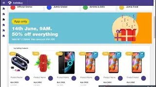 making a dynamic ecommerce card in quasar and radsystems