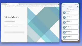VMware vSphere vCenter – Multifactor Mobile Push 2FA authentication