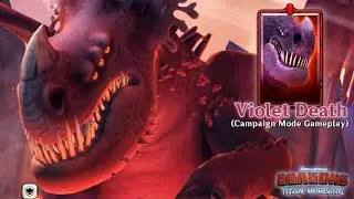 Violet Death (Alpha Boss) — Blistering Badlands: Dragon Island | Dragons: Titan Uprising