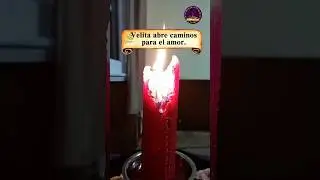 Wicca- Vela abre caminos en el amor ❤️ 