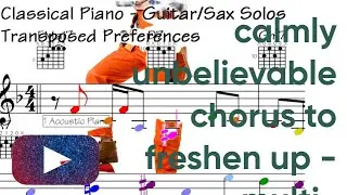 🎶🎹CD Player Collectors Beware - Transposed Preferences