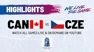 Highlights | Canada vs. Czechia | 2023 #IIIHFWorlds