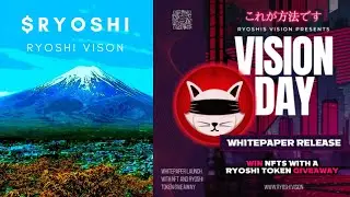 RYOSHI VISION | IT IS VISION DAY! [Live Stream with Cryptologist]
