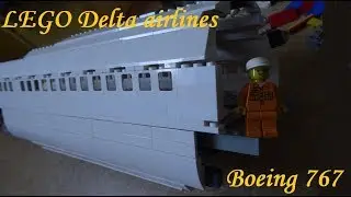 LEGO Delta Airlines Boeing-767 update #2