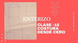 Costura desde cero - Clase 18 - Patrón básico para enterizo/ Palazzo