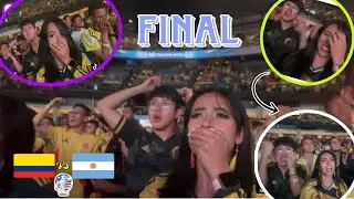 #reaccion #colombia 🇨🇴- #argentina 🇦🇷 / Movistar Arena