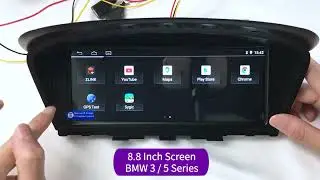 Android Radio For BMW 3 / 5 Series E60 E90 2005-2010 With Carplay GPS DSP 4G ...