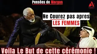 Pensées de Morgan Freeman & Ghanim Al Muftah à la cérémonie d'ouverture du mondial au Quatar 😱😱