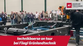 technikboerse on tour bei Fliegl Grünlandtechnik