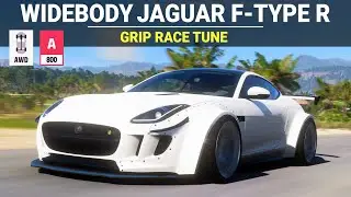 Forza Horizon 5 - 2015 Jaguar F-Type R Widebody, FH5 Grip Race Build, Tune & Customization