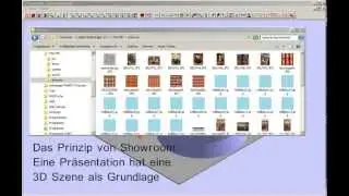 Dateiorganisation von Showroom