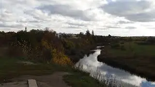 Souzdal  .Vue depuis les remparts du Monastère du Sauveur-Saint-Euthyme  Russie 2022