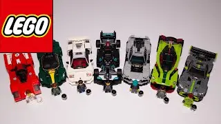 Lego Speed Champions Compilation of all 2022 Sets Speed Build
